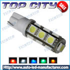 Newest Topcity T10 13SMD 5050 18LM Cold white - T10 LED